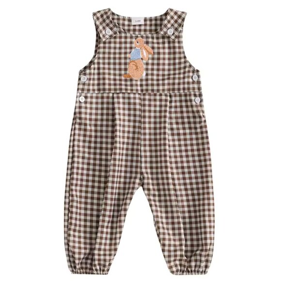 Peter Rabbit Romper First Birthday Easter Clothes Bunny Outfit Rabbit Dress - Picture 1 of 3